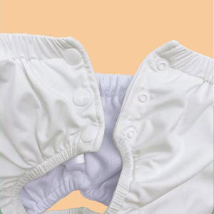 Personnalisé Réutilisable <span class=keywords><strong>Lavable</strong></span> Côté Snap Bébé Bain Couches Lavables Natation Nappy Pantalon Infantile Enfant <span class=keywords><strong>Piscine</strong></span> Plage Troncs Sous-Vêtements - Product Image 4