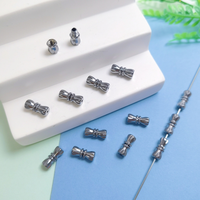 Color Preservation 11mm Barrel Screw Clasps Alloy Screw Twist End Tip Barrel Clasps Jewelry Connector Necklace Bracelet Making