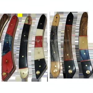 Asas para maquinillas de afeitar Damasco/manijas de hueso de camello/manijas de madera - Product Image 1