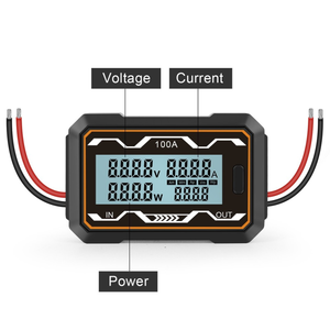 PLC 100/150/200A, Monitor Digital/Amperímetro, Medidor de Vatios, Analizador de Energí<span class=keywords><strong>a</strong></span> Solar para Baterías RC, Venta al por Mayor - Product Image 1