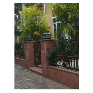 ที่กำหนดเองโครงการสีเขียวหินตารางเสาคอลัมน์ Cladding,ประตูหลักเสาออกแบบพลังงานแสงอาทิตย์สำหรับบ้าน - Product Image 5