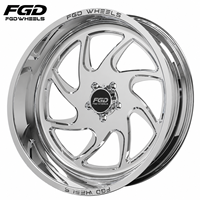 Jantes forgées 20 22 24 26 28 30 pouces 8 trous 5 trous pour camions Prix usine pour Ford Chevrolet GMC Toyota