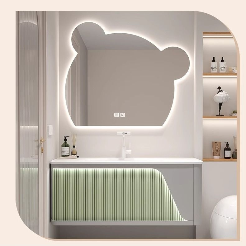Hot bending integrated basin-110cm intelligent lens