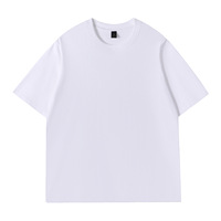 Fabricants de vêtements personnalisé nouvelle Collection d'été couleur unie minimaliste 200 grammes 100% coton t-shirt à manches courtes pour hommes