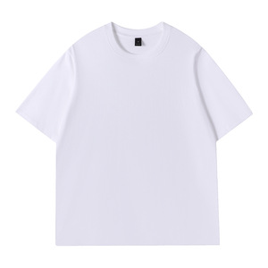 Fabricants de vêtements <span class=keywords><strong>personnalisé</strong></span> nouvelle Collection d'é<span class=keywords><strong>t</strong></span>é couleur unie minimaliste 200 grammes 100% coton <span class=keywords><strong>t</strong></span>-<span class=keywords><strong>shirt</strong></span> à manches courtes pour hommes - Product Image 3