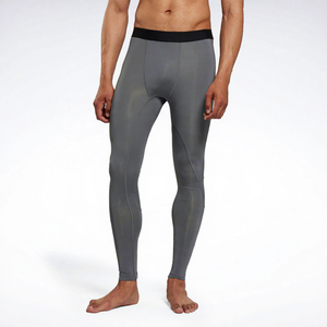 Pantalon de compression pour hommes, coupe ajustée, avec logo personnalisé, faible MOQ, taille élastique, couleurs personnalisables et haute qualité – Nouvelle Arrivée - Product Image 1