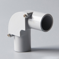 Raccord de conduit en PVC conforme à la norme AS/NZS2053, coude à 90 degrés de 20 mm pour l'électricité