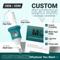MO Professionele Tattoo Naaldcartridges RVS EO Gas Gesteriliseerd CE Gecertificeerd OEM Aangepaste Tattoo Benodigdheden Body Art
