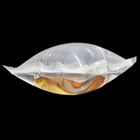 Sac d'emballage transparent en plastique pour poissons vivants, taille personnalisée, avec oxygène intégré, pour expédition longue distance