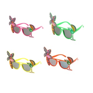 <span class=keywords><strong>Gafas</strong></span> de Sol de fiesta DAMAI, divertidas <span class=keywords><strong>gafas</strong></span> hawaianas, accesorios de disfraces tropicales, favores de fiesta para niños de verano, suministros de fiesta en la playa, decoración - Product Image 2