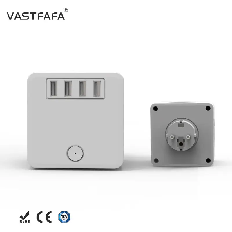 Vastfafa soket multi plug usb elektrik, anti guncangan statis profesional