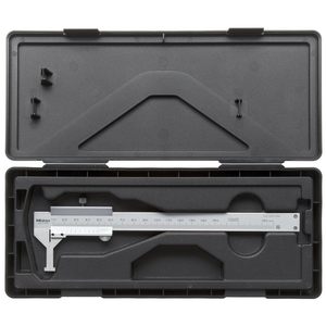 Calibrador Vernier Mitutoyo de 150 mm, Acero Inoxidable, Herramienta de Medición Métrica en Pulgadas - Product Image 2
