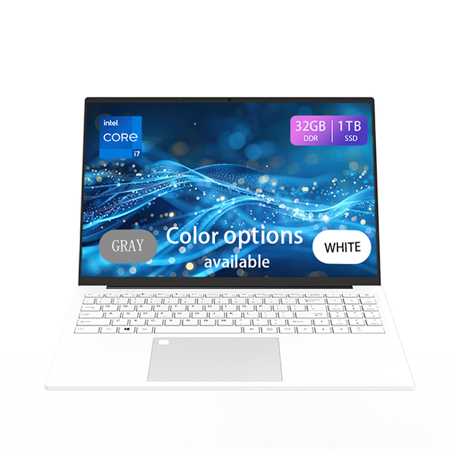 Factory Wholesale Inventory 16.1" Intel Core i7 Windows 11 PS Display DDR4 18-20mm Lightweight 1.75kg Business Laptop Computer