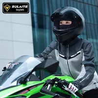SULAITE Cache-cou d'hiver pour moto en polyester, balaclava pour moto, coupe-vent, anti-froid, masque de casque en peluche, cache-cou de ski