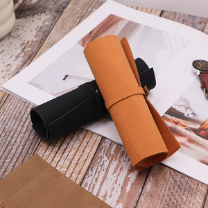 In stock PU leather retro <b>watch</b> <b>case</b>, simple and portable <b>watch</b> organizer, scratch-resistant <b>watch</b> cover. - Product Image 2