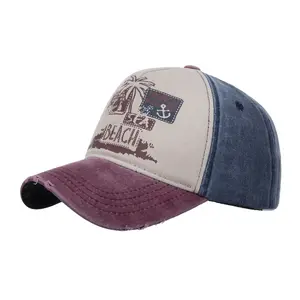 Men Baseball Cap Cotton Fashion Shark Printed Casual Visor Hat For Women Snapback Brand Hip Hop Sports Caps Retro Gorras