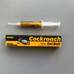 Piège à cafards écologique en gel, 1 tube, prêt à l'emploi, design seringue, capacité 10g, tue les cafards allemands et américains, intérieur/extérieur - Product Image 2