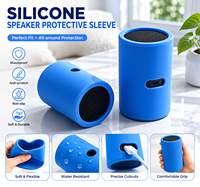 Funda Protectora de Silicona Personalizada OEM para Altavoces, con Diseño Suave al Tacto y Resistente a Impactos, para Dispositivos de Audio Inalámbricos Portátiles