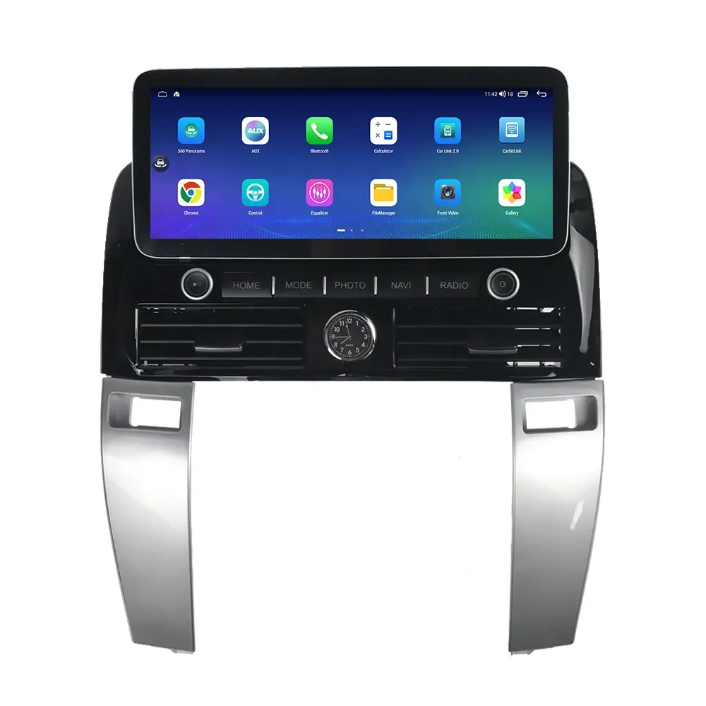 Autoradio Android 12.3 "pour Toyota Land Cruiser Prado 150 2002-2009 Auto Stéréo Voiture GPS Navigation Lecteur Multimédia Unité Principale