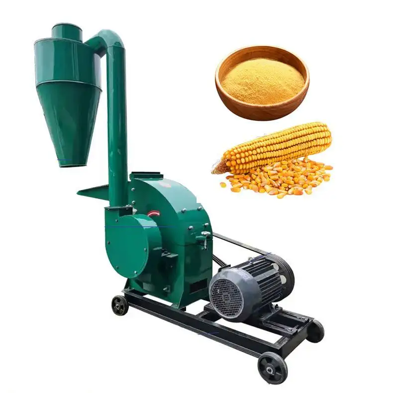 Cassava 10 Tpd Nuts Commercial Wheat Maize Corn Mill Process Grinder Miller Flour Milling Machine for Siberian Semolina