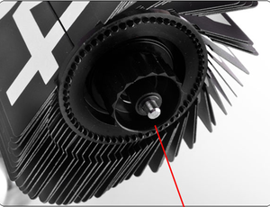 <span class=keywords><strong>2023</strong></span> Antique rétro échelle numérique support Auto Flip bureau Table horloge Flip engrenage interne actionné Quartz horloges couleur noire - Product Image 2