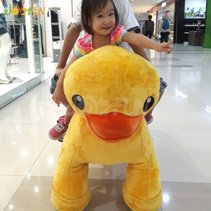 Joy2fun Nhà Máy Bán Buôn Dành Cho Người Lớn Cưỡi Đi Xe Cơ Khí Trên Xe Tay Ga Điện Động Vật Sang Trọng Đồ Chơi Với Quần Áo Bằng Nhựa - Product Image 3