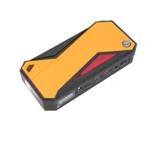 Impulsionador de bateria portátil 600a peak, 18000mah, para carro, até 6.0l, gás e 4.0l, bateria diesel, com cabo de ligação inteligente