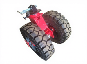 Rodízios de Borracha Sólida de 25 Polegadas com Quatro Rodas Suportando 20 Toneladas de Resistência ao Deslizamento Alta Temperatura e Baixa Temperatura. - Product Image 4