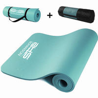 Tapis de Yoga NBR en Mousse Haute Densité Ultra Épais 8mm 10mm 15mm Léger Qualité Supérieure avec Logo Personnalisé OEM Modèle 2026