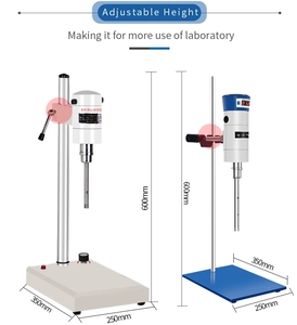 เครื่องผสมครีมแบบดิจิตอลแรงเฉือนสูงสำหรับห้องปฏิบัติการ IKEME โรเตอร์สเตเตอร์โฮโมจีไนเซอร์ เครื่องกระจายสารในห้องปฏิบัติการ เครื่องผสมอิมัลชันโฮโมจีไนเซอร์ - Product Image 4