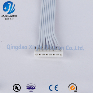 Dây cáp dẹt tùy chỉnh đạt chứng nhận UL, bộ dây nối 8 chân màu trắng dùng cho điều khiển công nghiệp và thiết bị gia dụng - Product Image 4