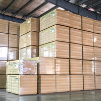 Vente en gros de panneaux en MDF HDF de densité moyenne 6/9/12/15/18 mm 1220*2440 mm, panneaux en bois E0 pour meubles
