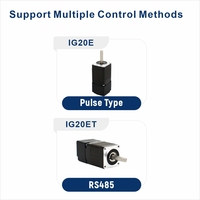 Moteur pas à pas hybride intégré NEMA 8 20x20x43mm 0.015N.m 9-24VDC à boucle fermée pour mini-machines de marquage laser