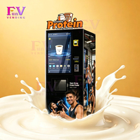Máquina Expendedora de Proteínas con Pantalla Táctil para Exteriores, Autoservicio, Bajo MOQ, Solo para Campañas, Bebidas Calientes y Frías