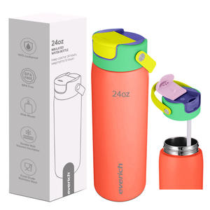 Botella Térmica Moderna de Acero Inoxidable de Doble Pared y 32 oz para Bebidas Calientes y Frías - Product Image 5