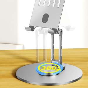 Soporte Magnético para Teléfono, Plegable, Giratorio 360°, de Aleación de Aluminio, Impermeable, con Almohadilla Adhesiva, Ajustable y Flexible - Product Image 5