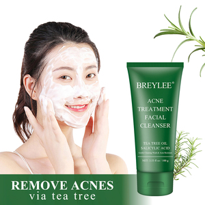 BREYLEE tea tree crème faciale nettoyant acné traitement éclaircissant facewash nettoyant pour le visage - Product Image 6
