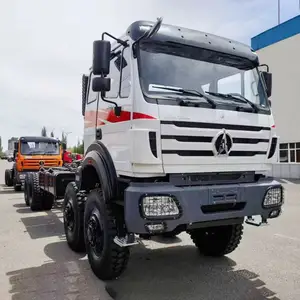 BEIBEN kamyon 6X4 10 tekerlekli kullanılmış traktör kamyonları 380hp traktör kafa kamyon