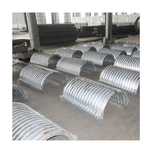 ท่อระบายน้ำท่อโลหะประกอบท่อเหล็กชุบสังกะสีลูกฟูก - Product Image 5