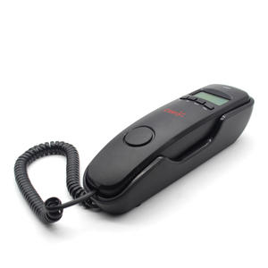 Téléphone filaire noir 2023 Trimline avec identification de l'appelant/appel en <span class=keywords><strong>attente</strong></span> - Product Image 5