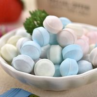 Factory OEM Multi-Colored Fruit Flavored Sugar-Free Vitamin C Mint Lozenges Tablet Candy Natural Menthol for Fresh Breath Bag