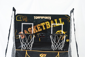 Máquina de Baloncesto Arcade de Doble <span class=keywords><strong>Tiro</strong></span> Fácil de Montar, Sistema de Baloncesto de Dos Jugadores con Marcador Electrónico, TB-1922 - Product Image 5