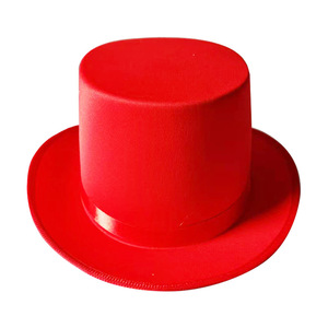 Sombrero <span class=keywords><strong>de</strong></span> Copa Colorido Clásico <span class=keywords><strong>de</strong></span> Satén y Fieltro para Magos, Ideal para Circo, Espectáculos, Carnaval y Disfraces - Product Image 5