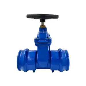 DIN F5 Non Rising Stem Resilient Rubber Seated Gate Valve China Supplier