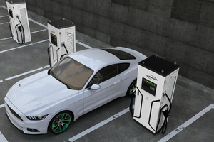 สถานีชาร์จรถยนต์ไฟฟ้า Brogen 120KW พร้อมแรงดันไฟฟ้าขาออก 250-1000V และหน้าจอสัมผัส TFT ขนาด 7 นิ้ว - Product Image 2