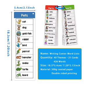 ก่อนวัยเรียน<span class=keywords><strong>สภาพ</strong></span><span class=keywords><strong>อากาศ</strong></span>ในชีวิตประจำวันตัวละครเรียนรู้คำศัพท์บัตรความรู้ความเข้าใจเรียนรู้การอ่านแฟลชการ์ดคำสายตา - Product Image 1