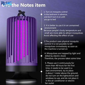 <span class=keywords><strong>Lampe</strong></span> <span class=keywords><strong>anti</strong></span>-moustiques portable rechargeable par USB, étanche IP55, écologique, pour usage intérieur/extérieur, <span class=keywords><strong>efficace</strong></span> contre les nuisibles - Product Image 5