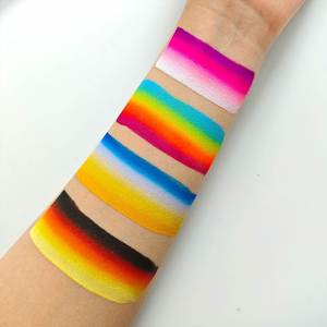 ชุดสีเพ้นท์หน้าสีรุ้งปลอดภัยและไม่เป็นพิษสำหรับเด็ก สำหรับงานเทศกาลและงานปาร์ตี้ อุปกรณ์เพ้นท์ตัว - Product Image 3