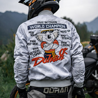 Blouson de moto DUHAN avec protections CE amovibles, protection thoracique, tissu nylon anti-déchirure, équipement de conduite urbaine pour hommes et femmes