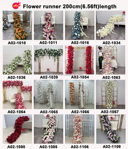 Arreglo de Rosas <span class=keywords><strong>Artificiales</strong></span> <span class=keywords><strong>Rojas</strong></span> de Seda para Mesa, Decoración para Bodas, Cumpleaños y Eventos - Product Image 5